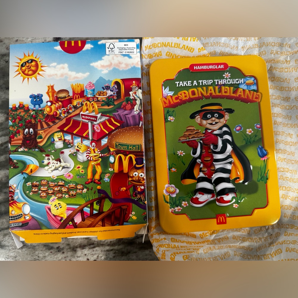 McDonald's Colorful McDonaldland Puzzle